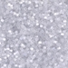 DB0676:  HALF PACK Pale Gray Silk Satin 11/0 Miyuki Delica Bead 50 grams - DB0676_1/2pk