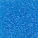 DB0706:  HALF PACK Transparent Aqua 11/0 Miyuki Delica Bead 50 grams - DB0706_1/2pk
