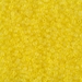 DB0743:  HALF PACK Matte Transparent Yellow 11/0 Miyuki Delica Bead 50 grams - DB0743_1/2pk