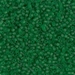 DB0746:  HALF PACK Matte Transparent Green 11/0 Miyuki Delica Bead 50 grams - DB0746_1/2pk