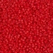 DB0753:  HALF PACK Matte Opaque Red 11/0 Miyuki Delica Bead 50 grams - DB0753_1/2pk