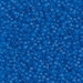 DB0787:  HALF PACK Dyed Semi-Frosted Transparent Capri Blue 11/0 Miyuki Delica Bead 50 grams - DB0787_1/2pk