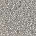 DB1711:  HALF PACK Pearl Lined Gray Mist AB 11/0 Miyuki Delica Bead 50 grams - DB1711_1/2pk
