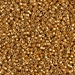 DB1833:  HALF PACK Duracoat Galvanized Yellow Gold 11/0 Miyuki Delica Bead 50 grams - DB1833_1/2pk