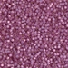 DB2180:  HALF PACK Duracoat Semi-Frosted Silverlined Dyed Orchid 11/0 Miyuki Delica Bead 50 grams - DB2180_1/2pk