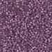 DB2182:  HALF PACK Duracoat Semi-Frosted Silverlined Dyed Lilac 11/0 Miyuki Delica Bead 50 grams - DB2182_1/2pk