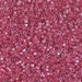 DBC-0914:  HALF PACK Sparkling Rose Lined Crystal Cut 11/0 Miyuki Delica Bead 50 grams - DBC-0914_1/2pk