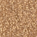 DBM0230:  HALF PACK 24kt Gold Lined Opal 10/0 Miyuki Delica Bead 25 grams - DBM0230_1/2pk