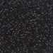 DBS0010:  HALF PACK Black  15/0 Miyuki Delica Bead 50 grams - DBS0010_1/2pk