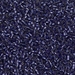 DBS0183:  HALF PACK Silverlined Royal Blue 15/0 Miyuki Delica Bead 50 grams - DBS0183_1/2pk