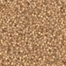 DBS0230:  HALF PACK 24kt Gold Lined Opal 15/0 Miyuki Delica Bead 25 grams - DBS0230_1/2pk