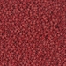 DBS0378:  HALF PACK Matte Metallic Brick Red 15/0 Miyuki Delica Bead 50 grams - DBS0378_1/2pk