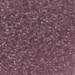 DBS0711:  HALF PACK Transparent Smoky Amethyst 15/0 Miyuki Delica Bead 50 grams - DBS0711_1/2pk