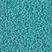 DBS0729:  HALF PACK Opaque Turquoise Green 15/0 Miyuki Delica Bead 50 grams - DBS0729_1/2pk