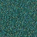 DBS0859:  HALF PACK Matte Transparent Dark Emerald AB 15/0 Miyuki Delica Bead 50 grams - DBS0859_1/2pk