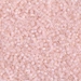 DBS0868:  HALF PACK Matte Transparent Pink Mist AB 15/0 Miyuki Delica Bead 50 grams - DBS0868_1/2pk