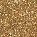 DBSC-0031:  HALF PACK 24kt Gold Plated Cut 15/0 Miyuki Delica Bead 25 grams - DBSC-0031_1/2pk
