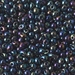 DP-455:  HALF PACK Miyuki 3.4mm Drop Bead Metallic Variegated Blue Iris   125 grams - DP-455_1/2pk