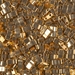 HTL-191:  HALF PACK 24 Gold Plated Miyuki Half Tila approx 25 grams - HTL-191_1/2pk