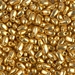 LDP-4202:  HALF PACK Miyuki 3x5.5mm Long Drop Bead Duracoat Galvanized Gold approx 125 grams - LDP-4202_1/2pk