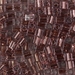 SB-978: HALF PACK Miyuki 4mm Square Bead Copper Lined Pale Amethyst approx 50 grams - SB-978_1/2pk