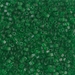 SB18-146:  HALF PACK Miyuki 1.8mm Square Bead Transparent Green approx 125 grams - SB18-146_1/2pk