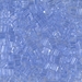 SB3-159L:  HALF PACK Miyuki 3mm Square Bead Transparent Light Cornflower Blue approx 125 grams - SB3-159L_1/2pk