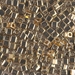 SB3-193: HALF PACK 3x3 Square Bead 24kt Gold Light Plated approx 25 grams - SB3-193_1/2pk