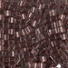 SB3-978: HALF PACK Miyuki 3mm Square Bead Copper Lined Pale Amethyst approx 50 grams - SB3-978_1/2pk