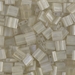 TL-3173:  HALF PACK Matte Transparent Oyster Luster Miyuki Tila Bead approx 50 grams - TL-3173_1/2pk
