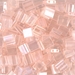 TL-365:  HALF PACK Light Shell Pink Luster Miyuki Tila Bead approx 50 grams - TL-365_1/2pk