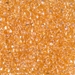 TR10-1107:  HALF PACK Miyuki 10/0 Triangle Apricot Lined Crystal approx 125 grams - TR10-1107_1/2pk