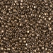 TR10-457:  HALF PACK Miyuki 10/0 Triangle Metallic Dark Bronze approx 125 grams - TR10-457_1/2pk