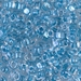 TR5-1529:  HALF PACK Miyuki 5/0 Triangle Sparkling Sky Blue Lined Crystal approx 125 grams - TR5-1529_1/2pk