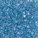 TR8-1529:  HALF PACK Miyuki 8/0 Triangle Sparkling Sky Blue Lined Crystal approx 125 grams - TR8-1529_1/2pk