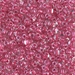 TR8-1553:  HALF PACK Miyuki 8/0 Triangle Sparkling Rose Lined Crystal approx 125 grams - TR8-1553_1/2pk