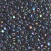 TR8-455:  HALF PACK Miyuki 8/0 Triangle Metallic Variegated Blue Iris approx 125 grams - TR8-455_1/2pk