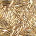 TW2012-3:  HALF PACK Miyuki 2x12mm Twisted Bugle Bead Silverlined Gold approx 125 grams - TW2012-3_1/2pk