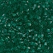 10C-TW-147:  Miyuki 10/0 Twisted Hex Cut Bead Transparent Emerald approx 250 grams - 10C-TW-147