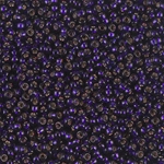 11-1426:  11/0 Dyed Silverlined Dark Purple  Miyuki Seed Bead 