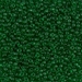 11-146:  11/0 Transparent Green  Miyuki Seed Bead approx 250 grams - 11-146