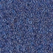 11-1928:  11/0 Semi-Frosted Blue Lined Crystal  Miyuki Seed Bead - 11-1928*