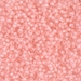 11-1934:  11/0 Semi-Frosted Baby Pink Lined Crystal   Miyuki Seed Bead - 11-1934*