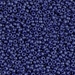 11-2075:  11/0 Matte Opaque Cobalt Luster Miyuki Seed Bead approx 250 grams - 11-2075