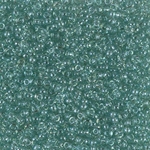 11-2445: 11/0 Transparent Sea Foam Luster Miyuki Seed Bead 