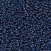 11-358:  11/0 Ruby Lined Capri Blue Luster Miyuki Seed Bead approx 250 grams - 11-358