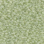 11-371:  11/0 Pale Moss Green Luster Miyuki Seed Bead - Discontinued 