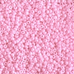 11-415:  11/0 Dyed Opaque Cotton Candy Pink  Miyuki Seed Bead 