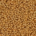 11-4203:  11/0 Duracoat Galvanized Yellow Gold Miyuki Seed Bead approx 250 grams - 11-4203