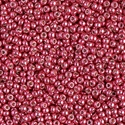 11-4211:  11/0 Duracoat Galvanized Light Cranberry Miyuki Seed Bead 